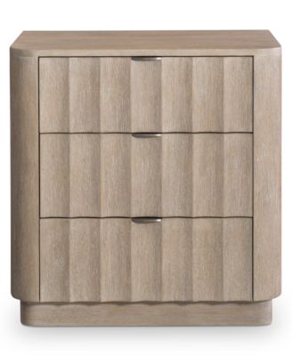 3-Pc. Wood Loggia Bedroom Set California King Bed, Dresser and Nightstand