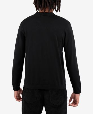 Men's Long Sleeve Sweater Johnny Collar Polo