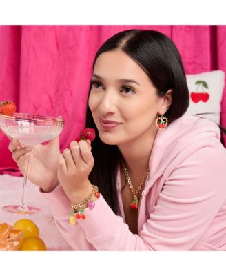 Tropical Fruit Charm Bracelet