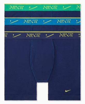 Men's Dri-FIT Essential Cotton Stretch Boxer Briefs, 3-Pack