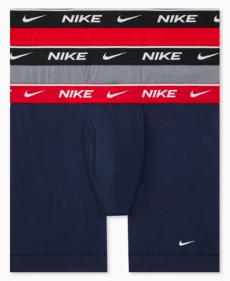 Men's Dri-FIT Essential Cotton Stretch Boxer Briefs, 3-Pack