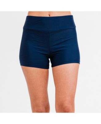 Women's Maya Tankini Swim Top With Removable Cups and Navy Swim Shorts Set