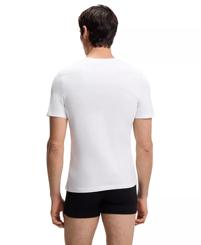 Men's 3-Pack Classic Solid V-Neck T-Shirts - thumbnail 4