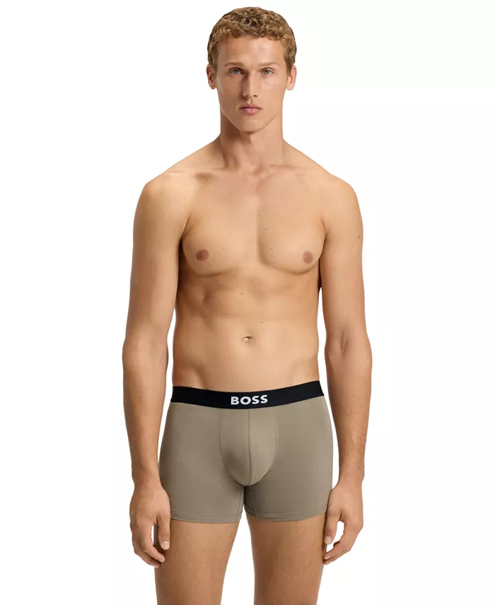 Men's 3-Pack Stretch Cotton Boxer Briefs - thumbnail 8