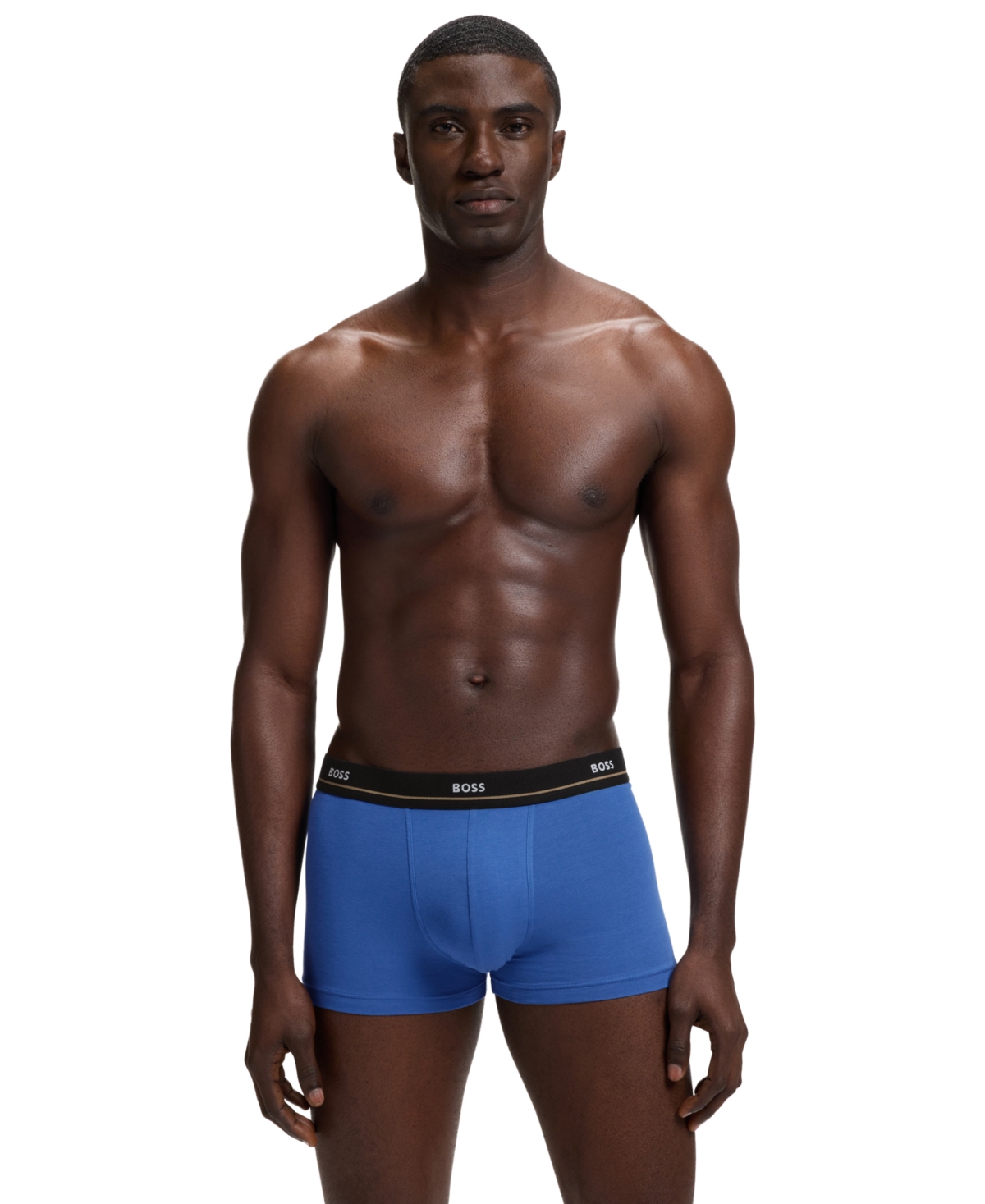 Hugo Boss Men's Essential Trunk Style Underwear, 5-Pack Set