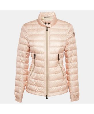 Women's Grenoble Light Orange Nylon Day-Namic Down Jacket