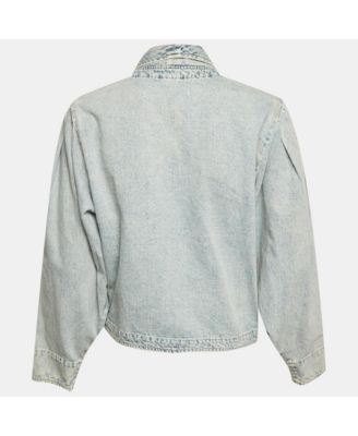 Women's Blue Denim Crossover Pauline Jacket