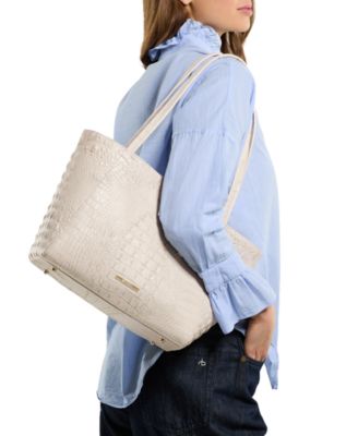 Mona Large Leather Tote Bag