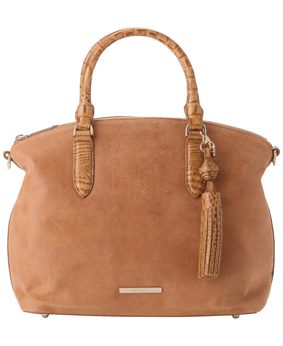 Brahmin Duxbury Medium Leather Satchel Handbag