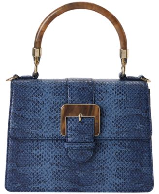 Hallie Small Leather Satchel Bag