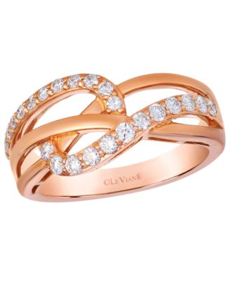 Vanilla Diamond (0.48 ct. t.w.) Ring in 14k Strawberry Gold