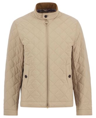 Men's Tyneside Quilted Stand Collar Jacket
