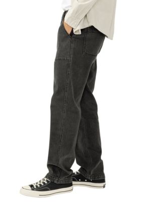 Men's Straight-Leg Utility Jeans