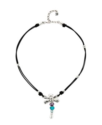 Sliver Plated Dragonfly Collar Necklaces