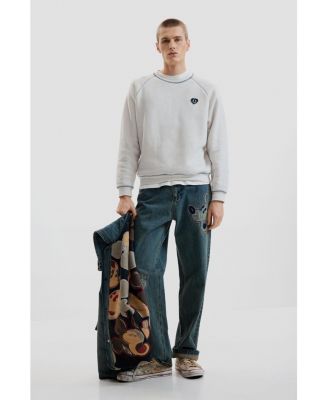 Men's Basic Cotton Sweatshirt.