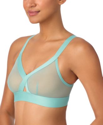 Women's Sheers Unlined Mesh Bralette Bra DK4084