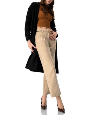 Women's Knit Sleeveless Crop Top