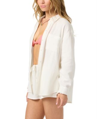 Women's Leni Oversized Long-Sleeve Shirt