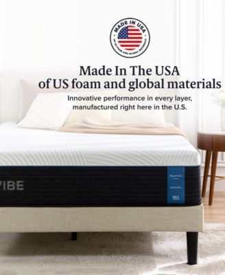 DreamVibe Essential 12" Hybrid Medium Plush Tight Top Mattress in a Box, King