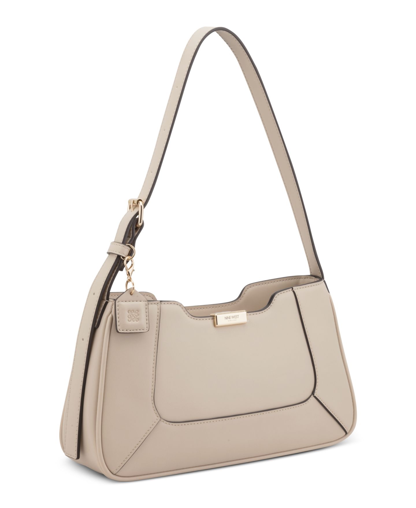 Женская сумка Nine West Marly Small Shoulder, цвет: Бежевый — фото 3