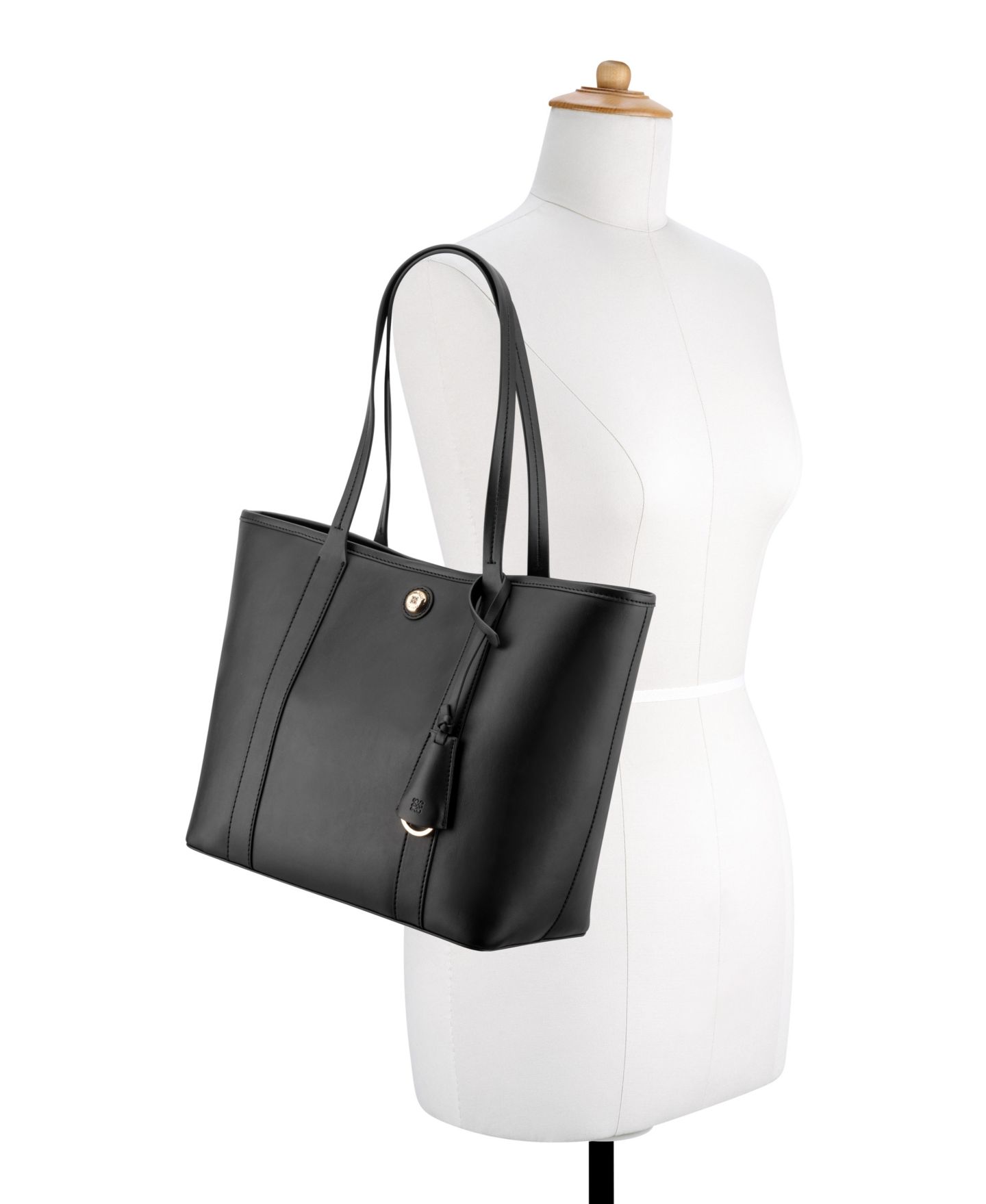 Женская сумка Nine West Trista 2 In 1 Large, цвет: Чёрный — фото 5