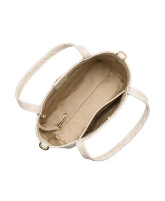 Mona Small Leather Tote Bag