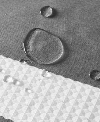 Spa Waffle 3M-Scotchgard Shower Curtain, 108" x 72"