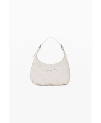 Women's Small braided logo bag