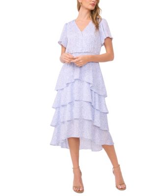 Women's Four Teir Pull-On Layered Dress