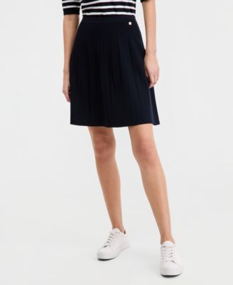 Jeans Women's Pleated Sweater Skirt