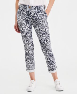 Jeans Women's Shadow Floral Montauk Ankle Pants