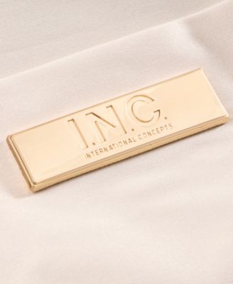 Ring Handle Satin Clutch