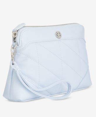 Tilted Quilt Crossbody Wristlet