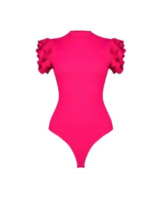 Women's Ruffle Sleeve Bodysuit