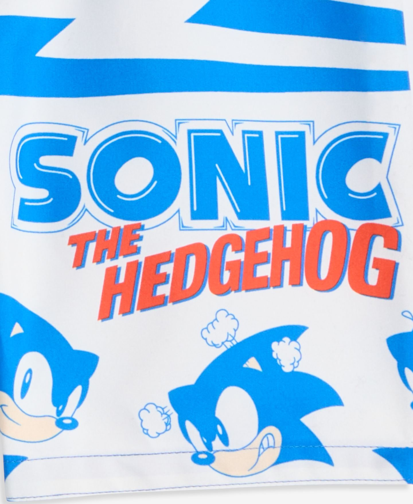 Комплект для плавания, с подкладкой, сетка, 2 предмета — Sonic, цвет: Синий — фото 3