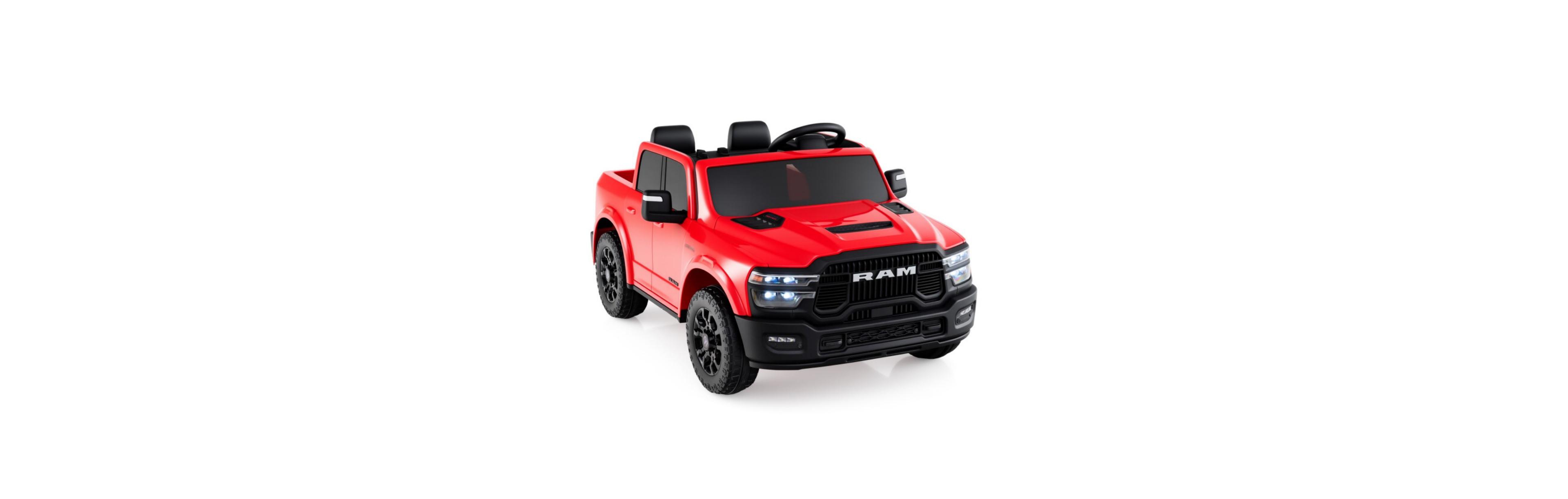 Hongge Two-Seater Ride-On Truck with Remote Control & Dual Motors, 2-Seater, Ages 3+