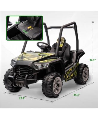 12V Kids Ride On Car with Parent Remote Control for Ages 3 to 6