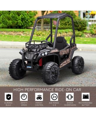 Kids Electric Ride On Car with Remote Control Music Lights Ages 3 to 8