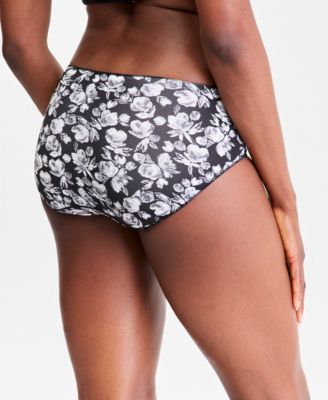 Womens's No Panty Line Promise Hip Brief Underwear 1372, Extended Sizes