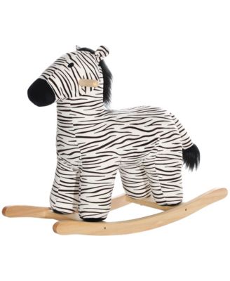Toddler Plush Rocking Horse with Sound Effects for Ages Two to Four