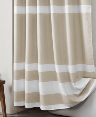 Madison Park Spa Waffle 3M-Scotchgard™ Shower Curtain, 72" x  84"