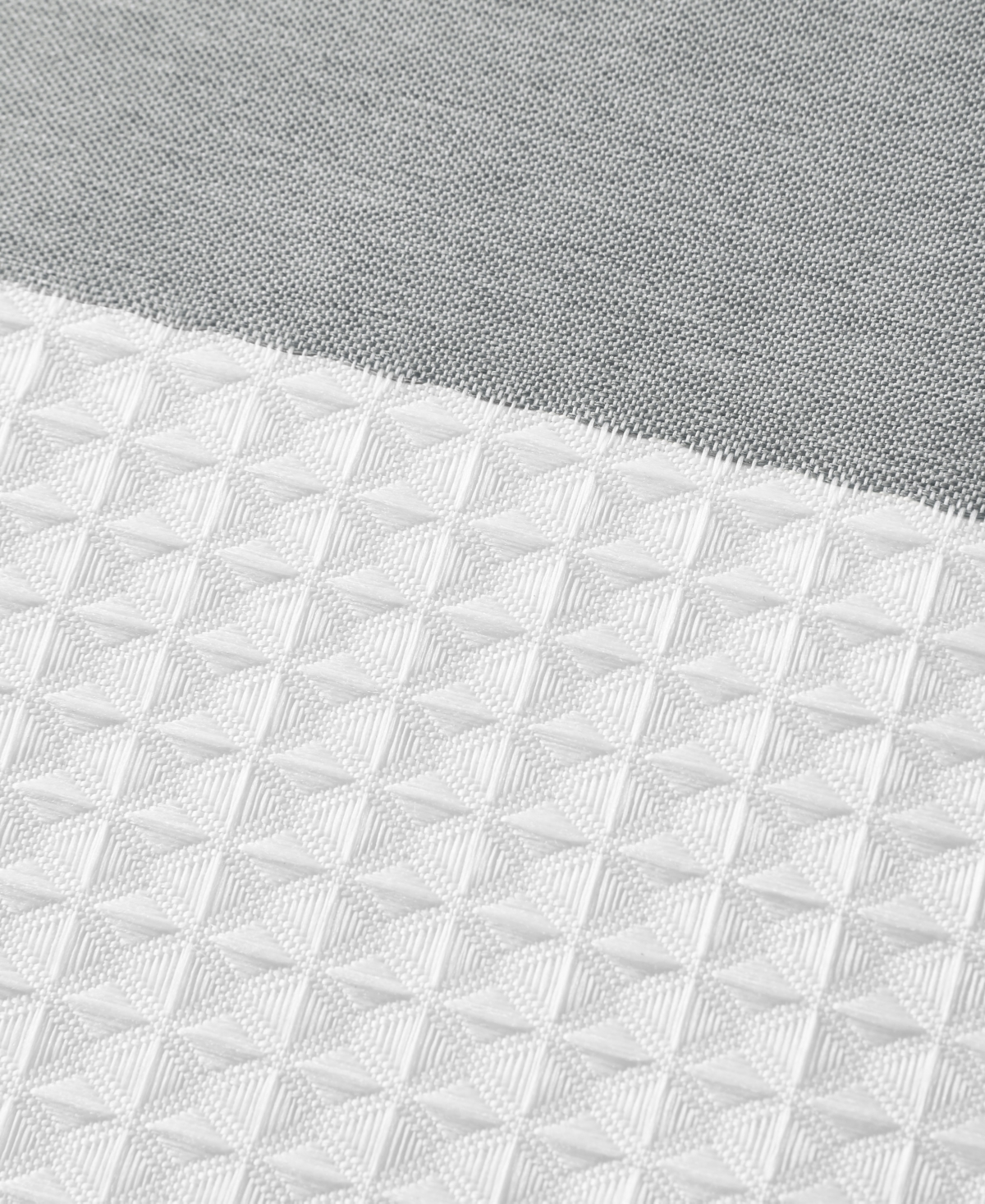 Madison Park Spa Waffle 3M-Scotchgard Shower Curtain, 54" x 78"