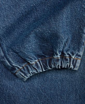 Petite High-Rise Barrel Ankle Jeans