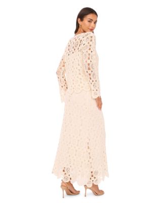 Women's Crochet Midi Skirt