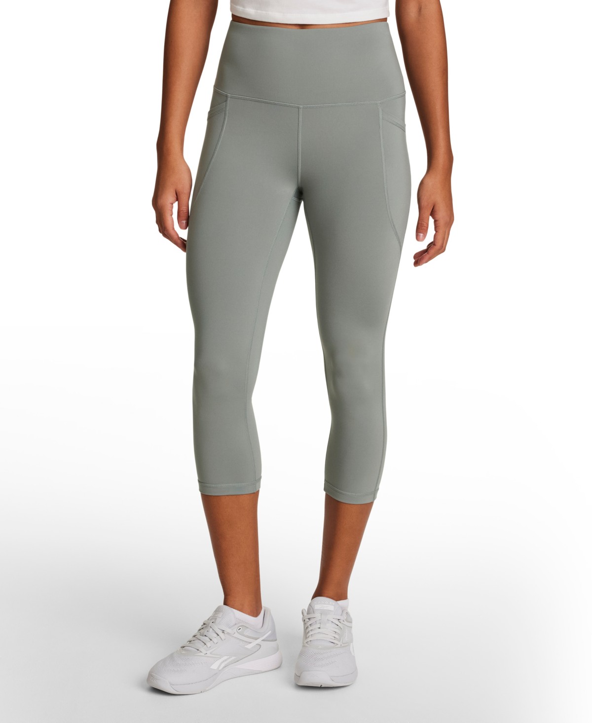 Женские Reebok Women's ID Train Pull-On Capri Leggings — фото 1
