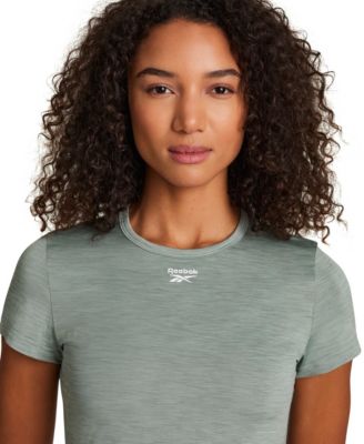Women's Marled Crewneck Performance T-Shirt