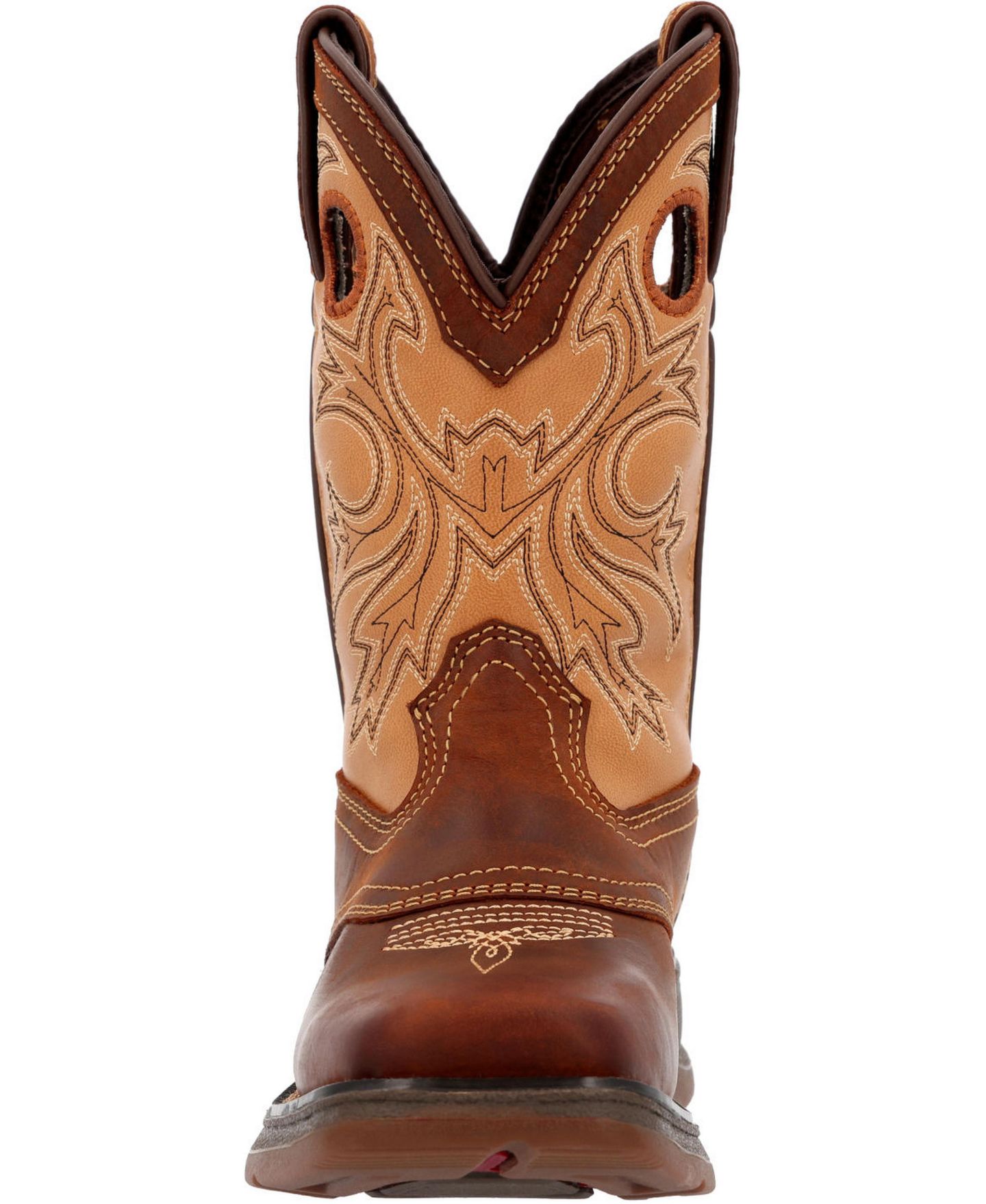 Детские ботинки Durango Lil Rebel by Big Kids Brown Tan Western Boot, цвет: Коричневый / Светло-коричневый — фото 8