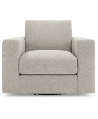 Loggia 32" Fabric Swivel Chair