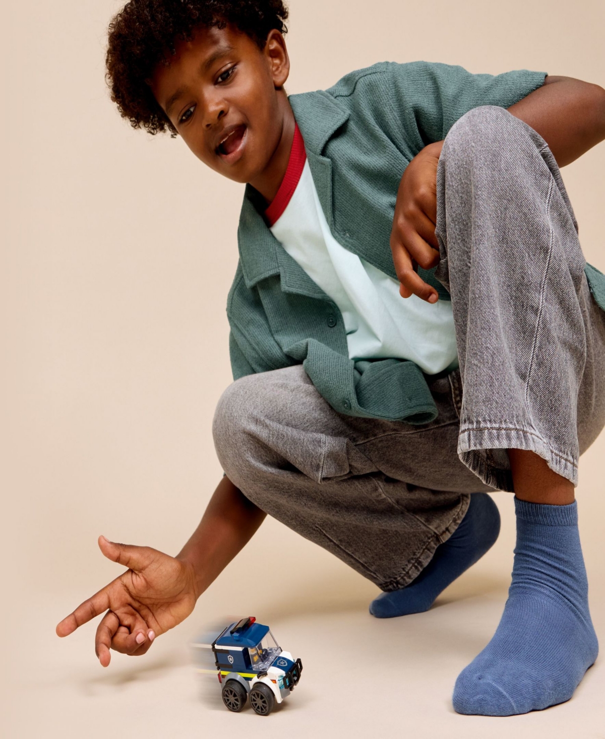 Lego City Rides Police Truck Building Toy 60481, 71 Pieces