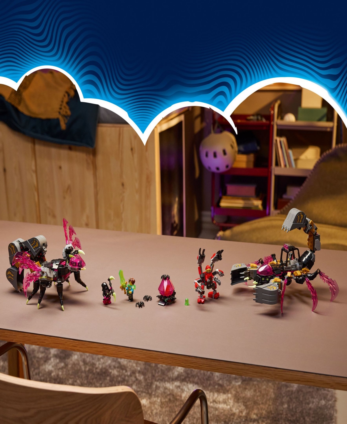 Lego DREAMZzz Nightmare Scorpion Digger Building Toy 71513, 505 Pieces